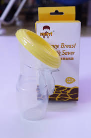 Silicone Breast Milk Saver & Manual Pump, which is a single-piece silicone device designed to catch leaking milk or provide gentle manual suction while breastfeeding.