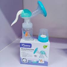 Momeasy Manual Comfort Breast Pump | BPA-Free Ergocare Design Momeasy Manual Breast Pump, a hand-operated, BPA-free