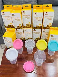Silicone Breast Milk Saver & Manual Pump, which is a single-piece silicone device designed to catch leaking milk or provide gentle manual suction while breastfeeding.