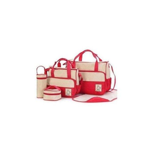 5-Piece Essential Diaper Bag Set – Multi-Functional Baby Travel Organizer with Insulated Bottle Case & Changing Pad for kids and mothers collections to satisfy your interior design desires