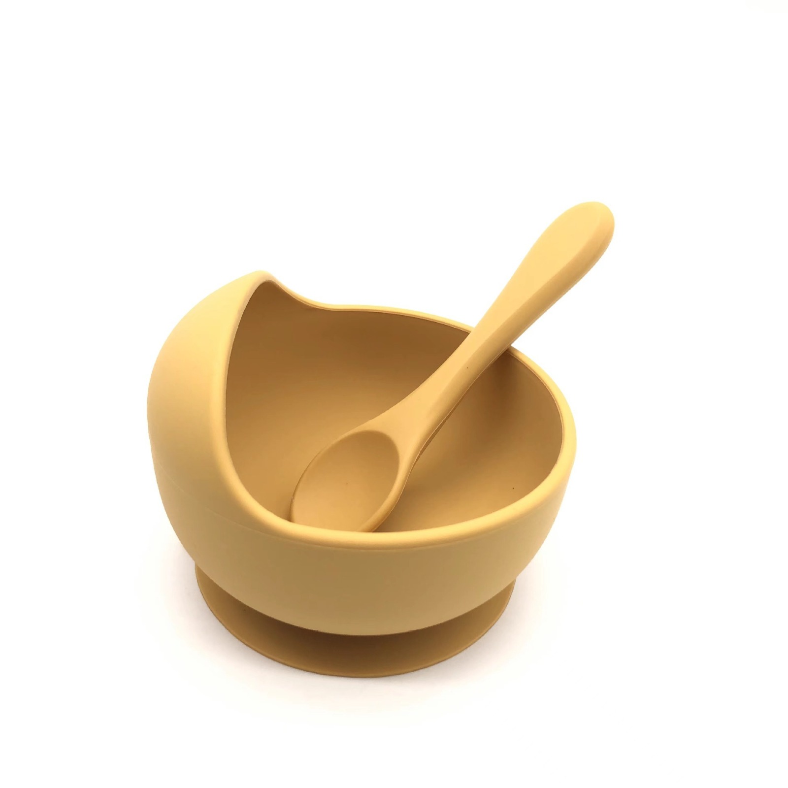 Silicone Suction Bowl Anti slip Anti Fall Design Infant Food Bowl Kids Feeding Tableware Daily Baby Supplies Heat Resistant: Suitable for warm and cold foods