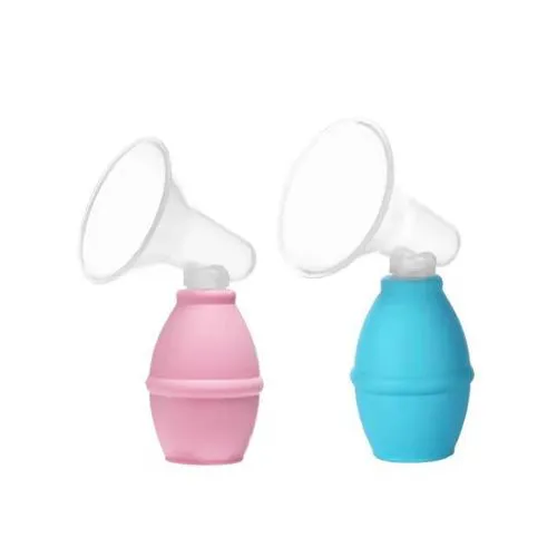 Silicone Breast Milk Saver & Manual Pump, which is a single-piece silicone device designed to catch leaking milk or provide gentle manual suction while breastfeeding.