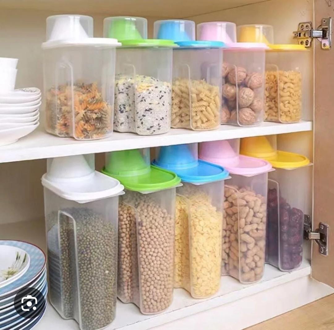 🌟🔥 PROMOTION SALES PRICE! 🔥🌟🥣 CEREAL CONTAINER 🥣Keep your kitchen neat and your food fresh with this stylish and practical cereal container—perfect for daily home storage!