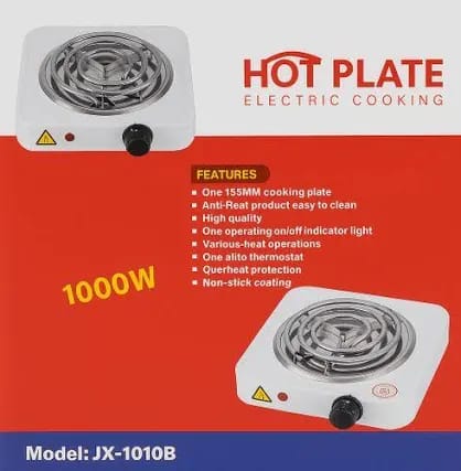 Electric Cooker / Single Spiral Coil Hotplate