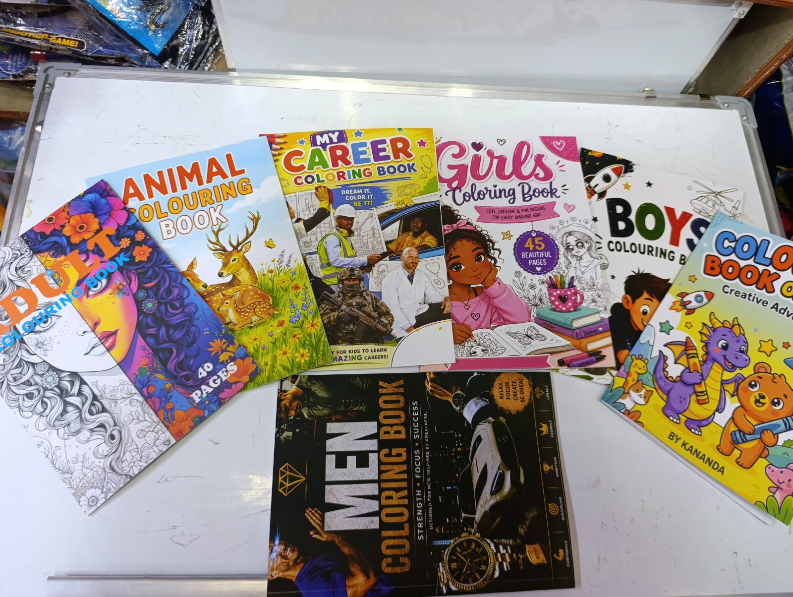 Girls and Boys Colouring Book for Kids - It provides an enjoyable screen-free activity where kids can colour, explore different pictures and develop their creative skills through play and learning.