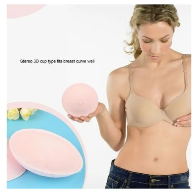 Generic Washable Reusable Breastpads 4 Pieces 8Pieces & 12Pieces BLACK & WHITE Breastpads Reusable,washable and disposable breast pads