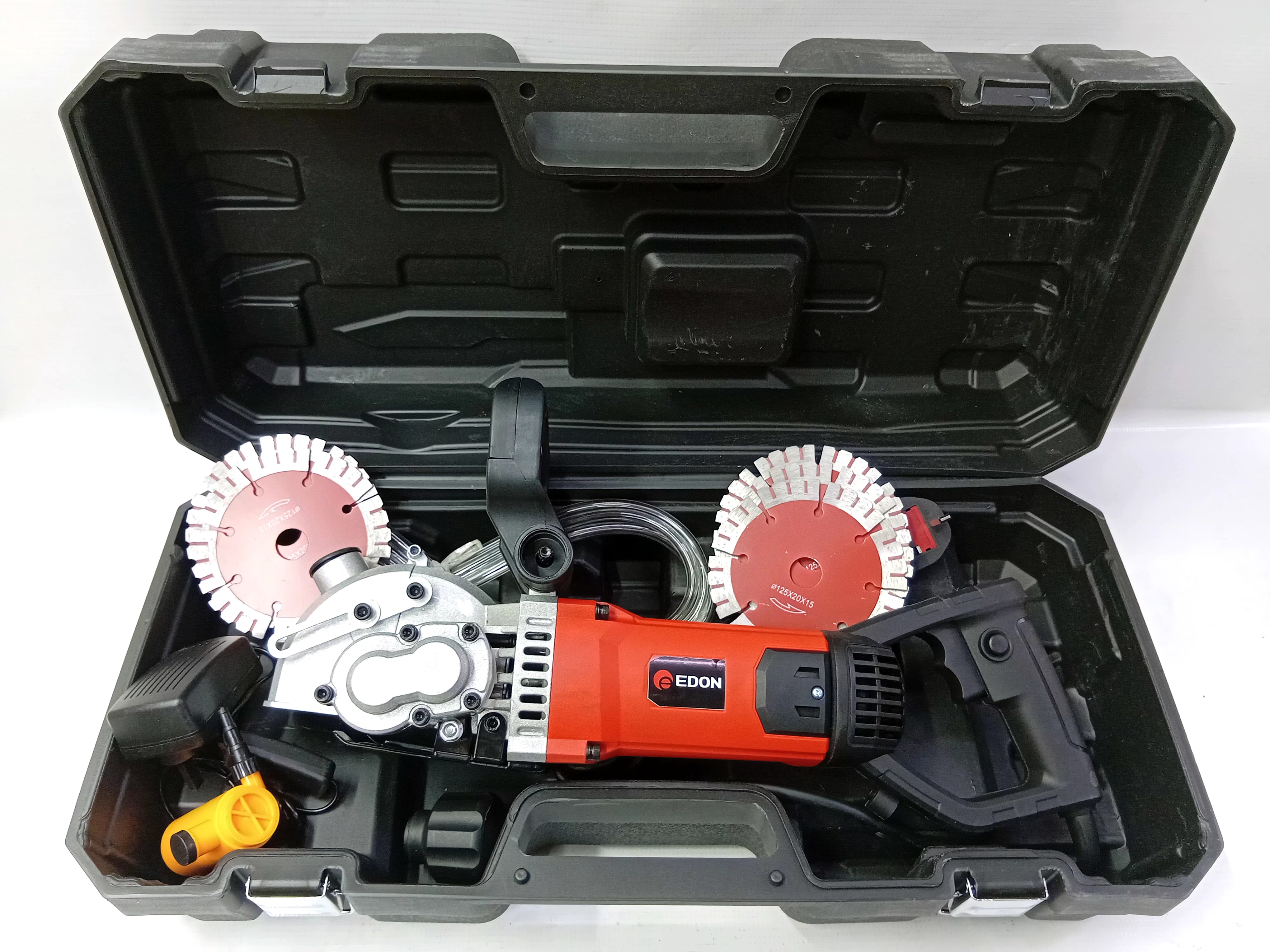 Edon Wall Chaser - Cutting Clean and Precise Channels in Concrete, Brick, masonry, and other Building Materials.