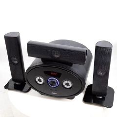 AILIPU KL-6301AD 3.1 Channel Multimedia Speaker System Bluetooth Home Theater Subwoofer USB FM Remote Powerful Bass Sound System For TV, PC & Home Entertainment