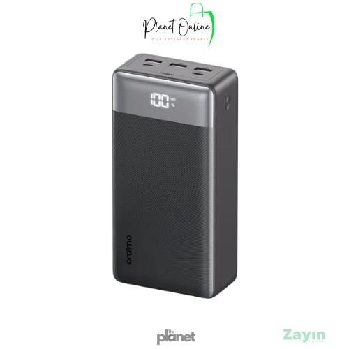 Oraimo PowerNova Q31 30000mAh Fast Charging Power Bank, USB-C PD & QC3.0 Portable Charger, Triple Output, Digital Display, High Capacity Backup Battery for Smartphones Kenya