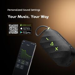 Oraimo SpaceBox Active 25W Bluetooth Speaker Wireless Portable FM Radio IP55 Waterproof Deep Bass Stereo Sound 14H Playtime USB-C Outdoor Party Speaker Kenya