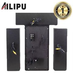 AILIPU KL-6310 3.1 Channel Multimedia Speaker System Bluetooth Subwoofer Home Theater USB FM Remote Powerful Bass Sound System For TV, PC & Home Entertainment