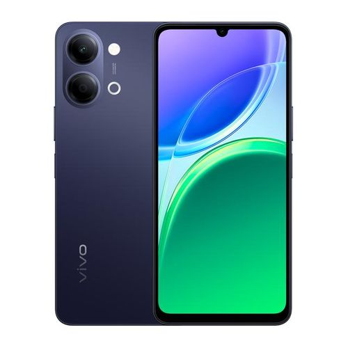 Vivo Y05 Smartphone 4GB RAM 64GB Storage, 6500mAh Battery, 6.56 Inch HD+ Display, Dual Camera Android Phone, Fast Charging Dual SIM 4G Mobile Phone