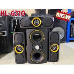 AILIPU KL-6310 3.1 Channel Multimedia Speaker System Bluetooth Subwoofer Home Theater USB FM Remote Powerful Bass Sound System For TV, PC & Home Entertainment