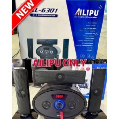 AILIPU KL-6301AD 3.1 Channel Multimedia Speaker System Bluetooth Home Theater Subwoofer USB FM Remote Powerful Bass Sound System For TV, PC & Home Entertainment