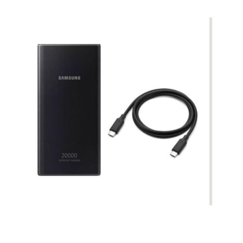 Samsung 20000mAh 25W Super Fast Charging Power Bank USB-C PD Portable Battery Pack Fast Charger for Samsung Galaxy, iPhone, Xiaomi, Tecno, Infinix & Android Phones