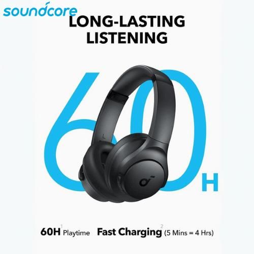 Anker Soundcore Q11i Wireless Bluetooth Headphones, Deep Bass, Hi-Res Audio, Bluetooth 5.3, 60H Playtime, Foldable Over-Ear Headset with Built-in Mic