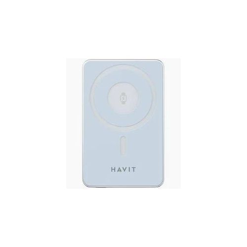 Havit PB5219 3 In 1 Magnetic Wireless Power Bank 10000mAh 20W Fast Charging Portable Charger for Phone Smart Watch Earbuds USB-C PD Power Bank