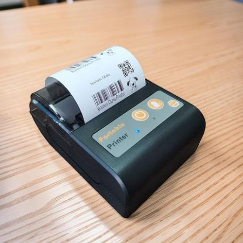 58mm Mini Thermal Receipt Printer with Fast 150mm/s Printing Speed, Ideal for Restaurant Ordering and Mobile POS Systems