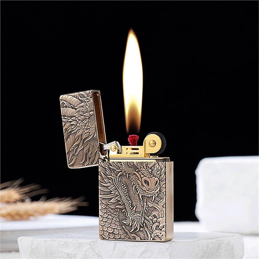 Rechargeable Double Arc Dragon Electric Lighter – Windproof & USB Powered