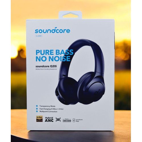 Anker Anker Soundcore Q20i Headphones - Hybrid ANC, 40H Playtime, Bluetooth, Hi-Res Audio