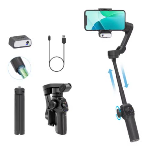 L9 AI Face Tracking 3-Axis Portable Smartphone Gimbals Handheld Stabilizer for Phone