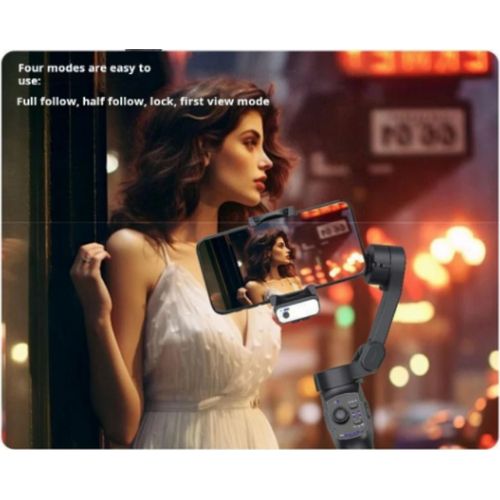 L9 Lite Portable 3 Axis Smartphone Gimbal Stabilizer Anti-Shake with AI Face Tracking