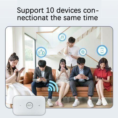 Router Wireless lte wifi modem Sim Card 4G Router MIFI pocket hotspot 10 WiFi users built-in battery portable WiFi