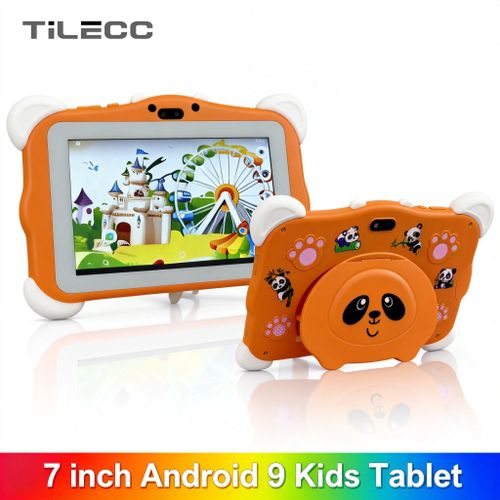 TiLECC TC24 Kids Tablet 7" Android 9, 4GB RAM, 128GB Storage, Orange
