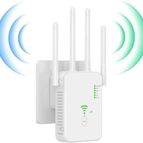 1200Mbps Wireless WiFi Repeater Wifi Extender Dual-Band 2.4G 5G WiFi Extender 802.11ac Gigabit WiFi Amplifier WPS Router