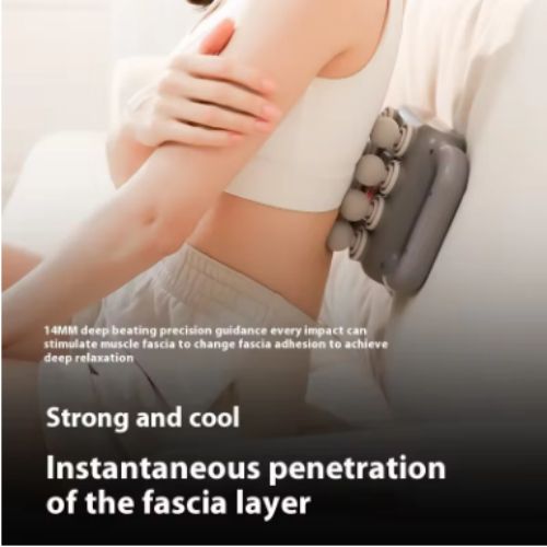 8 Massage Heads Massage Gun Deep Tissue Muscle Professional Grade High Power High Frequency Vibration Massager