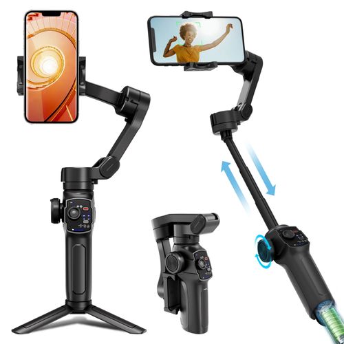 L9 AI Face Tracking 3-Axis Portable Smartphone Gimbals Handheld Stabilizer for Phone