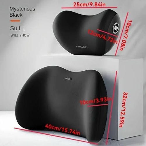 2in1 Nira back and neck support cushion, fits all colours, versitile colour that fits most car interiors