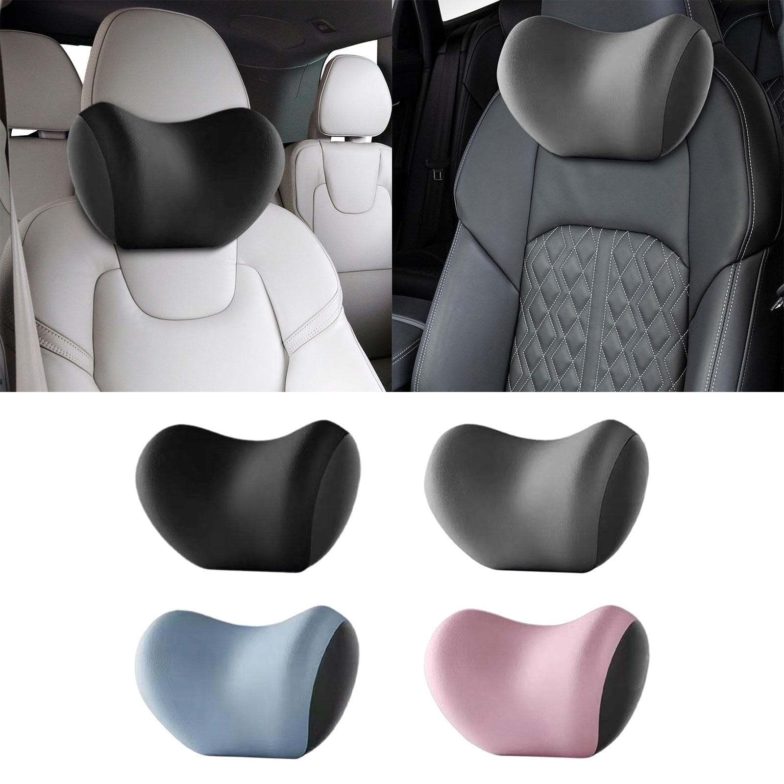 2in1 Nira back and neck support cushion, fits all colours, versitile colour that fits most car interiors