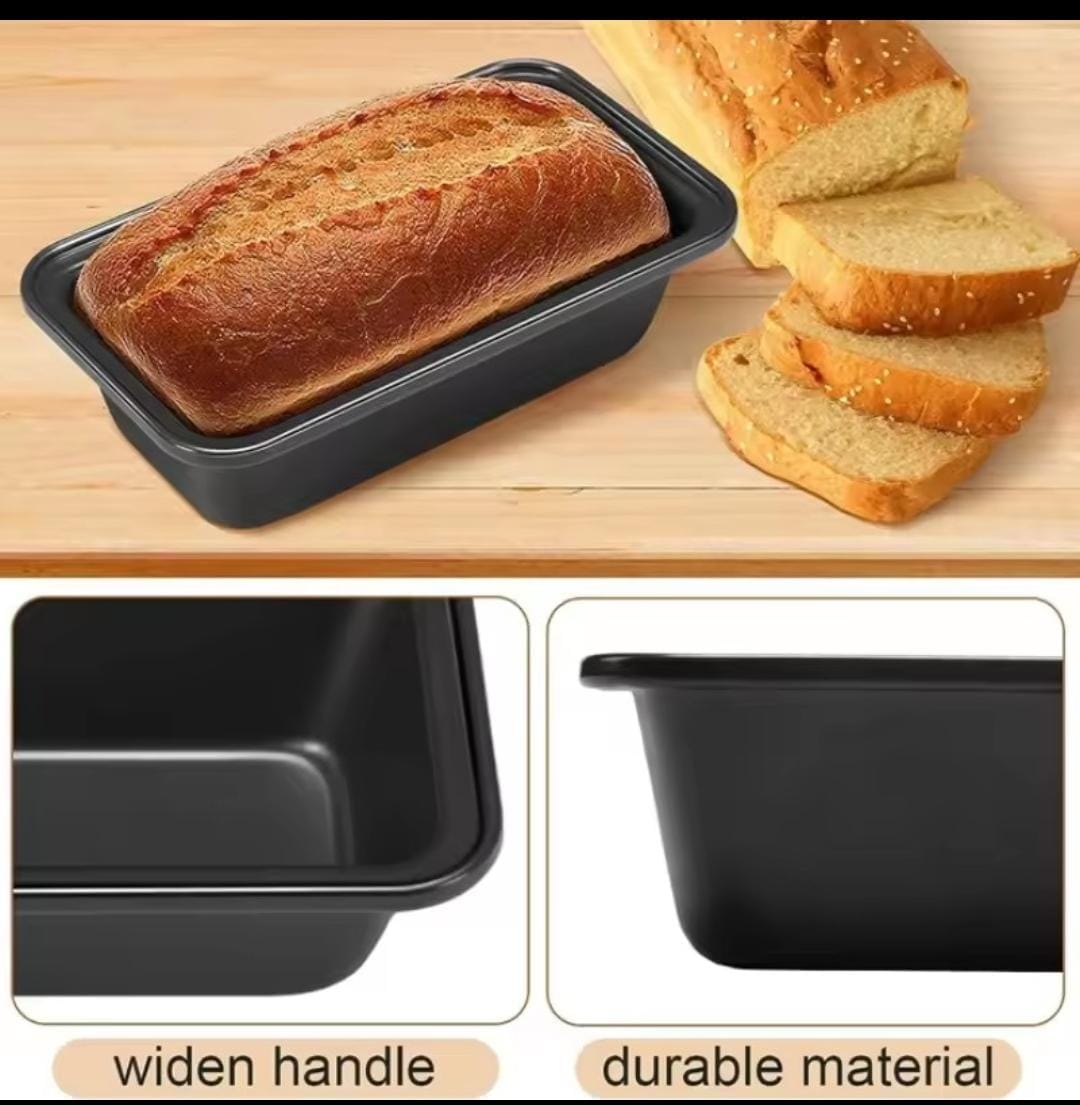 Bread baking tin with a nonstick surface, comes in 2 sizes, 400gm and 600gm
