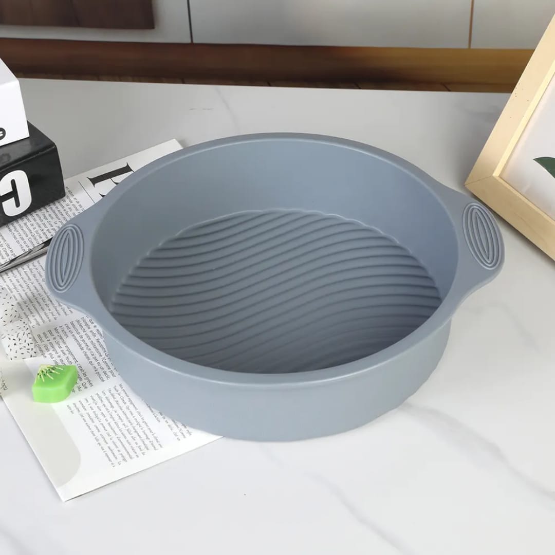 Silicon Baking Cake Tin, Material: 100% food grade silicone, Apply to sugar, chocolate, cake, ice cream. 3D design