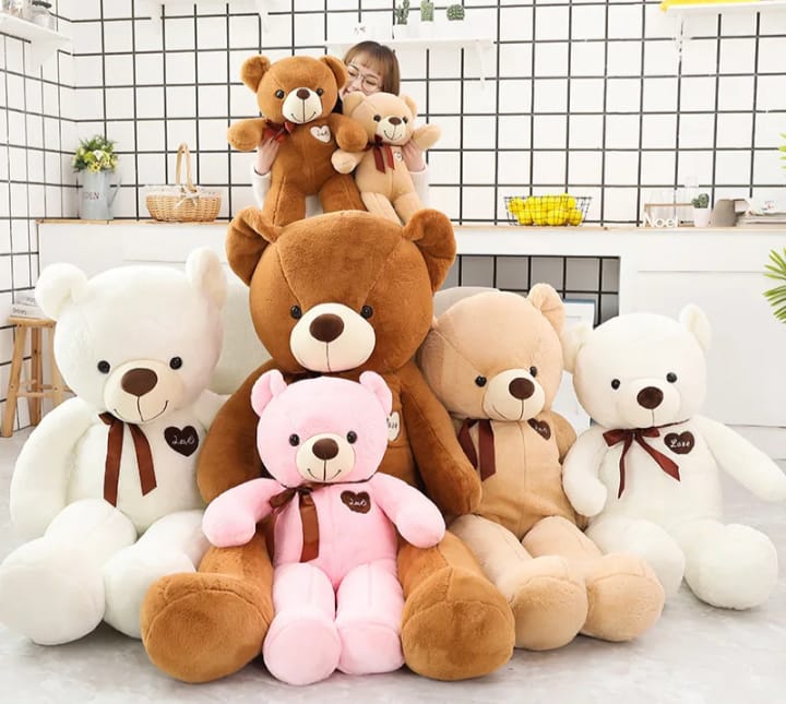 100Cm Super Soft Teddy Bear Plush – The Perfect Hug in a Gift for Someone You Love! ❤️
