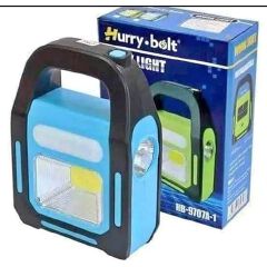 CLEARANCE OFFER Hurry Bolt 3 in 1 Solar USB Rechargeable Brightest COB LED Camping Lantern, Charging for Device, Waterproof Emergency Flashlight LED Light