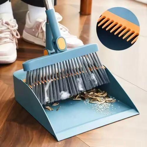 2in1 dust pan comb cleaning brush set