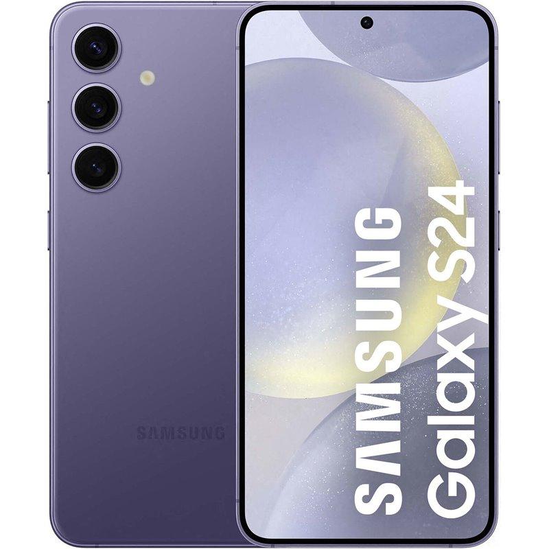 REFURBISHED SAMSUNG S24 128GB ROM 8GB RAM DISPLAY 6.2 INCHES REAR CAMERA 50MP + 12MP + 10MP FRONT CAMERA 12MP BATTERY CAPACITY 4000Mah