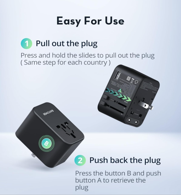 65W GaN Fast Super Fast Wall Charger.Laptop & Phone Compatible Description: Power up all your devices quickly and safely with the Floating Ark FDS-08 65W GaN Super Fast Wall Charger .