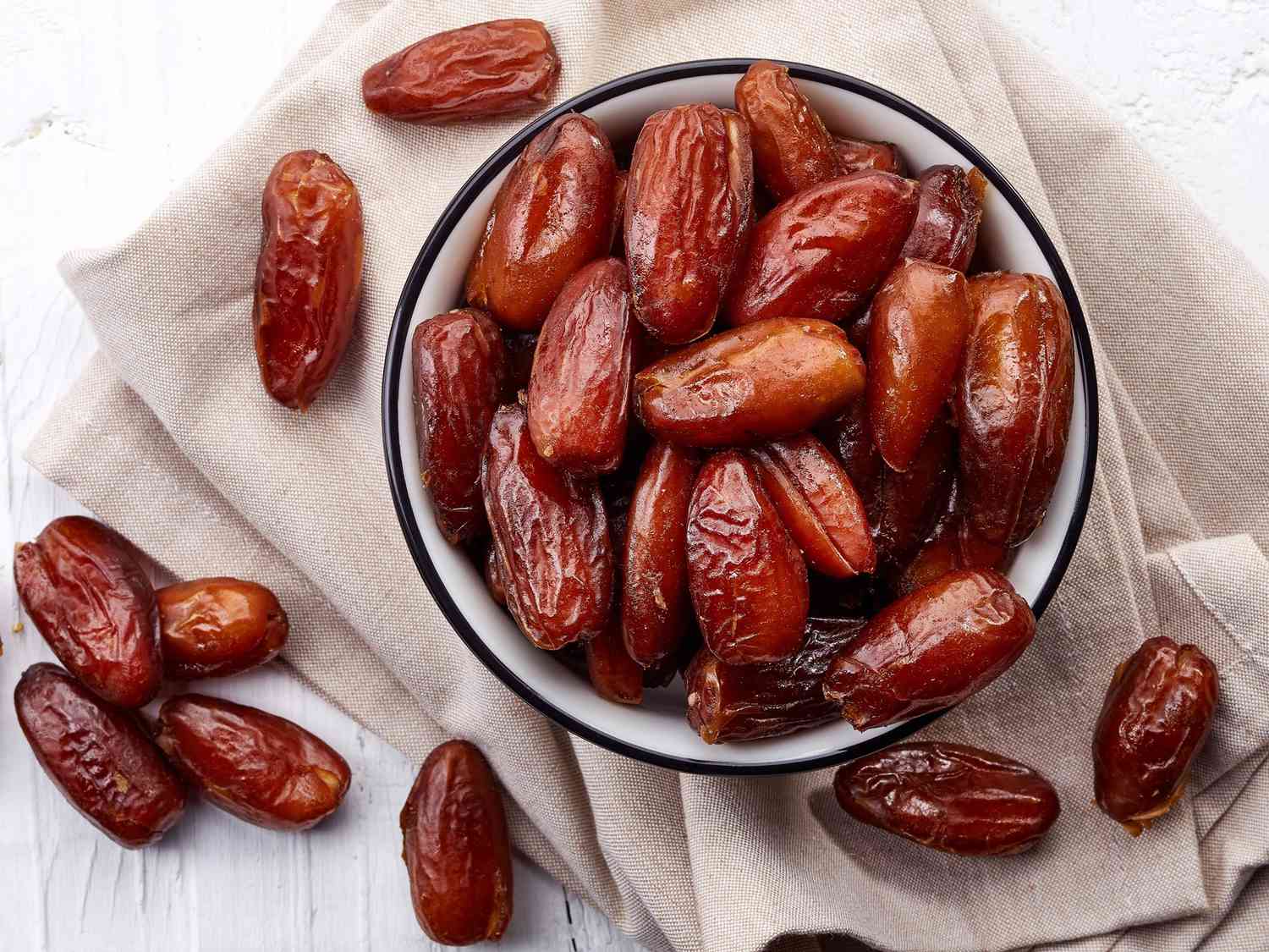Dates are the sweet, oval-shaped fruits of the date palm tree  is primarily grown in tropical and arid regions like the Middle East and North Africa. Often referred to as "nature’s candy."