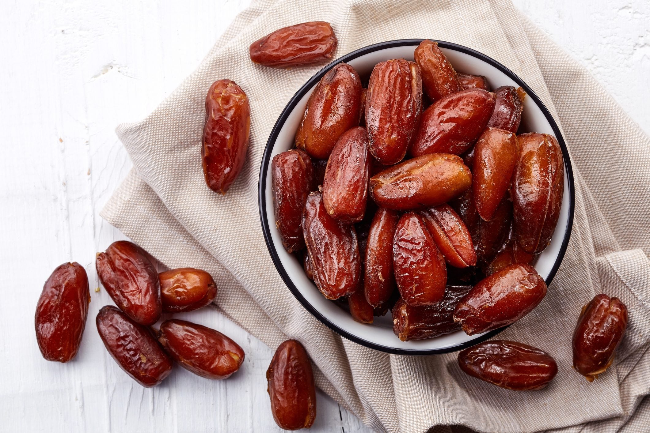 Dates are the sweet, oval-shaped fruits of the date palm tree  is primarily grown in tropical and arid regions like the Middle East and North Africa. Often referred to as "nature’s candy."