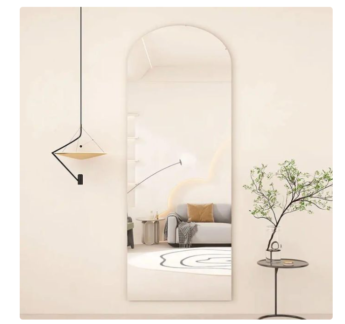 120x40cm Peel and Stick Decorative Mirror Wall Sticker - Removable, Elegant Design for Home & Office .High-quality double-sided tape enables easy removal without damage to the wall, leaving no trace.