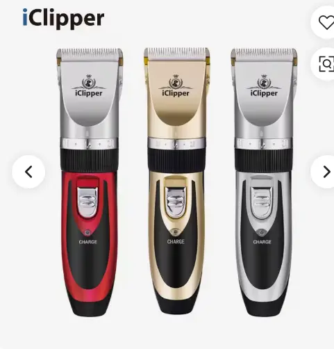 Electrical Pet Clipper Professional Grooming Kit Rechargeable Pet Cat Dog Hair Shaver a low-noise motor, high-quality blades and a user-friendly design, our dog clippers ensure easy smooth trimming.