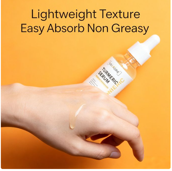 Turmeric Essence Serum 30ml/Anti-Aging/Brightening/Hydrating for Unisex/Hydrating Brightening Anti-Wrinkle Essence  Its lightweight texture absorbs quickly, perfect for daily morning and night use .
