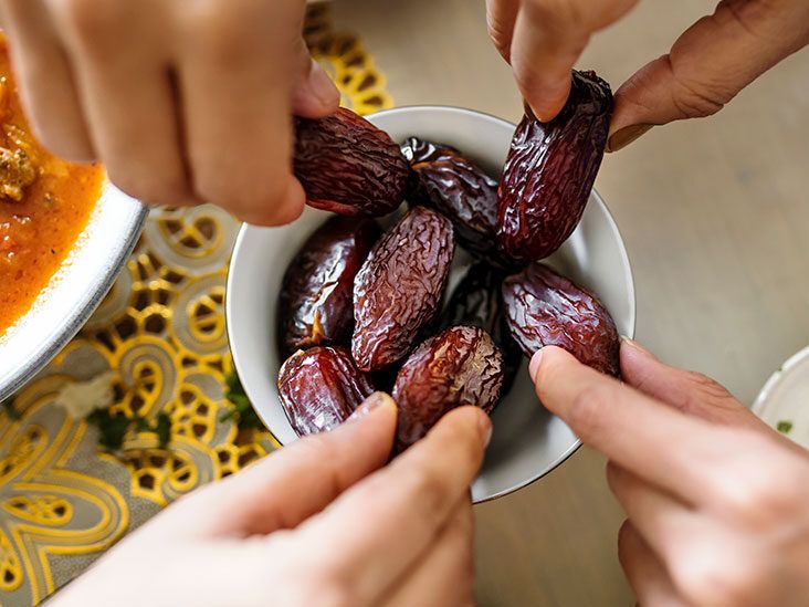 Dates are the sweet, oval-shaped fruits of the date palm tree  is primarily grown in tropical and arid regions like the Middle East and North Africa. Often referred to as "nature’s candy."