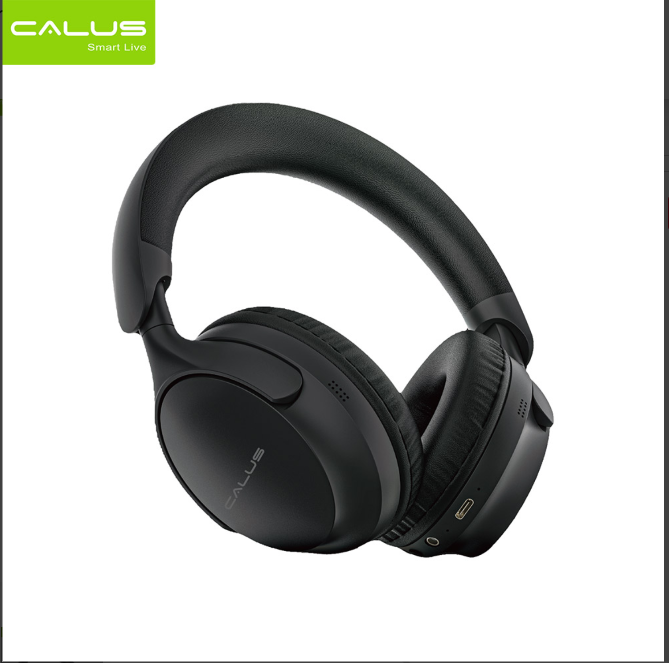 CALUS H87D Head-Mounted Wireless Headset Bluetooth-enabled headphones not only boast a sleek and stylish design but also feature an integrated microphone and top-of-the-line noise-canceling technology
