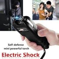 Self-Defense Torch - Rechargeable Aluminum, 300m Beam, Portable Electric Shock Flashlight 12000000V Self-Def Serves a dual purpose as both a bright lighting torch and a high-voltage personal protense.