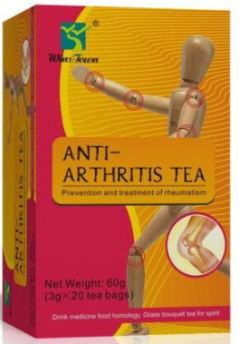 Anti-Arthritis Tea, which is marketed as a herbal blend designed for the prevention and treatment of conditions like rheumatism you can prevent the accumulation of excess uric acid in your bloodstream