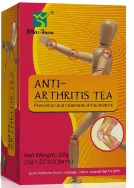 Anti-Arthritis Tea, which is marketed as a herbal blend designed for the prevention and treatment of conditions like rheumatism you can prevent the accumulation of excess uric acid in your bloodstream